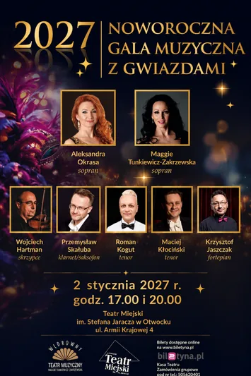 KONCERT OPERETKOWY NOWOROCZNA GALA MUZYCZNA Z GWIAZDAMI 2027